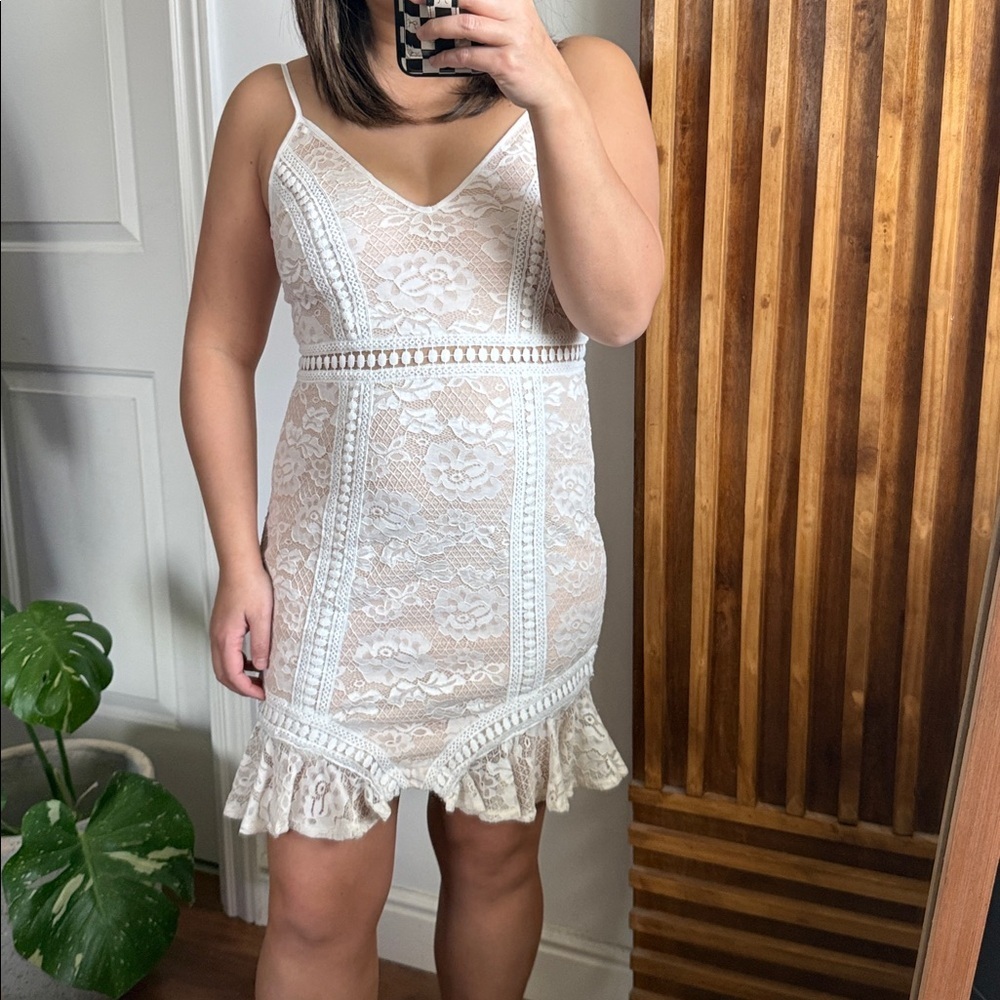 Pretty little thing lace up mini Dress. 6